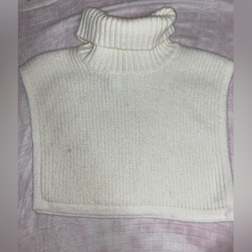Cozy White Knit Sweater
